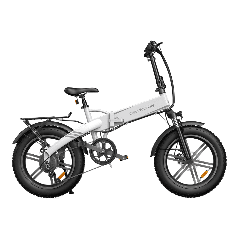 ADO A20F XE 250W 20" Folding Electric Bike Fat E-bike 10.4Ah 15.5 Mph 43 Miles No Throttle - Buybestgear UK