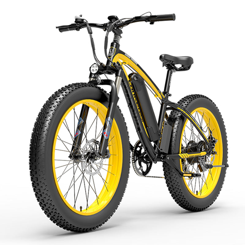 Lankeleisi XF4000 1000W 26" Fat Tyre Electric Bike E-Mountain Bike 48V 16Ah Battery