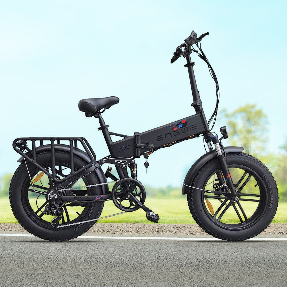 Engwe Engine X 250W 20" Foldable Fat Tire Electric Bike E-Mountain Bike 48V 13Ah Battery
