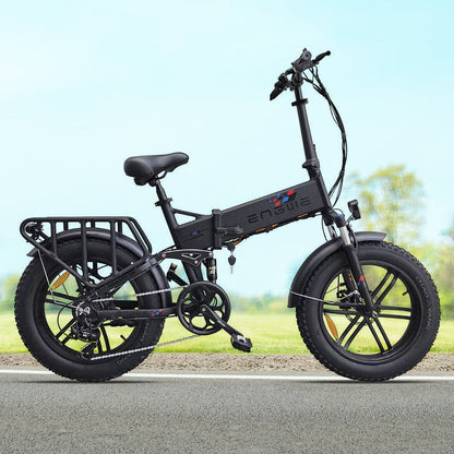 Engwe Engine X 250W 20" Foldable Fat Tire Electric Bike E-Mountain Bike 48V 13Ah Battery
