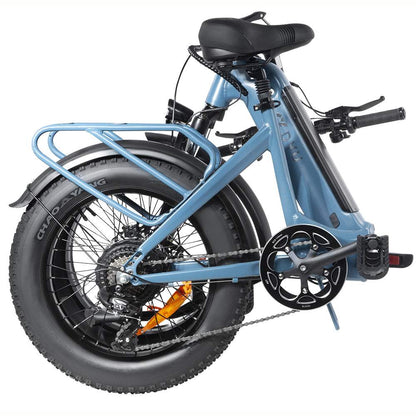 DYU FF500 500W 20" Foldable Fat Tire Electric Bike 48V 14Ah LG Battery