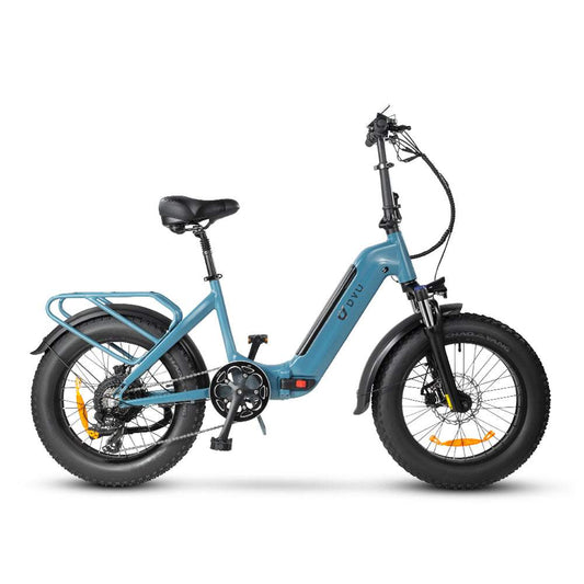 DYU FF500 500W 20" Foldable Fat Tire Electric Bike 48V 14Ah LG Battery