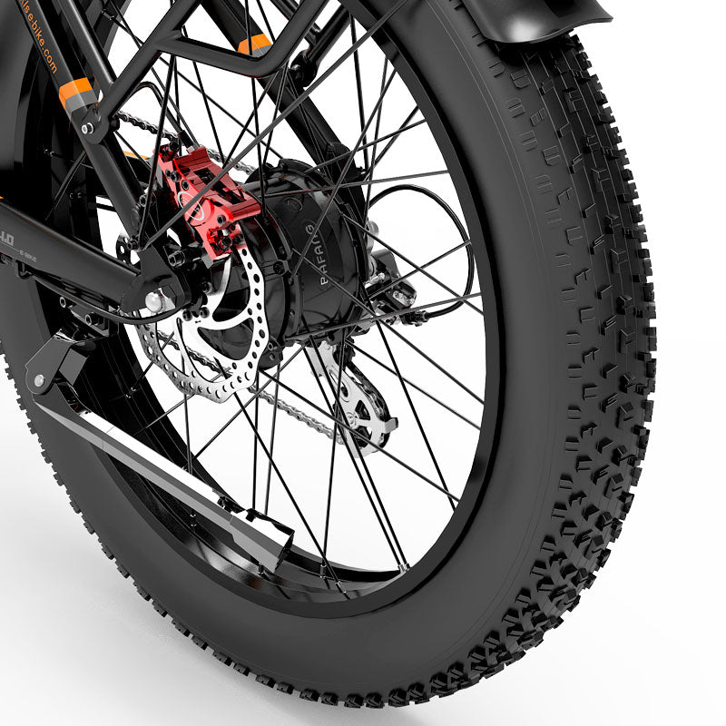 Lankeleisi MG600 Plus 1000W Bafang Motor 26" Fat Bike All Terrain Electric Bike 48V 20Ah Samsung Battery