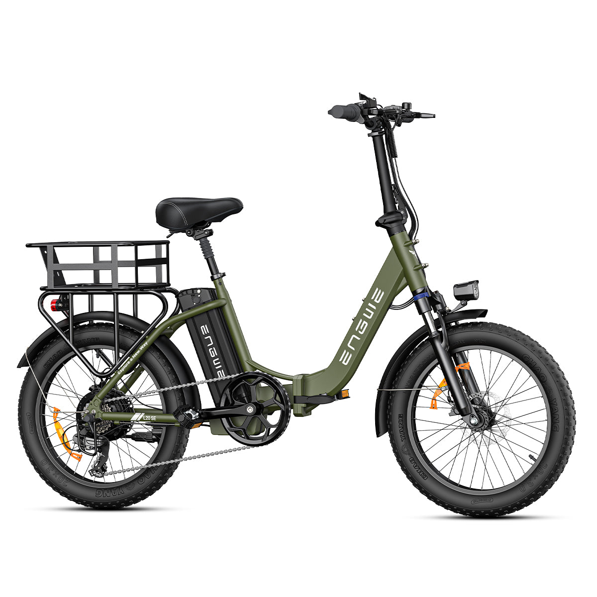 Engwe L20 SE 250W 20" Foldable Electric Bike Step-through Trekking E-bike 36V 15.6Ah Battery [Pre-Order]