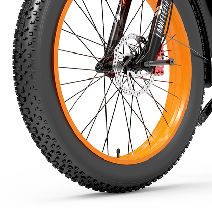 Lankeleisi MG600 Plus 1000W Bafang Motor 26" Fat Bike All Terrain Electric Bike 48V 20Ah Samsung Battery
