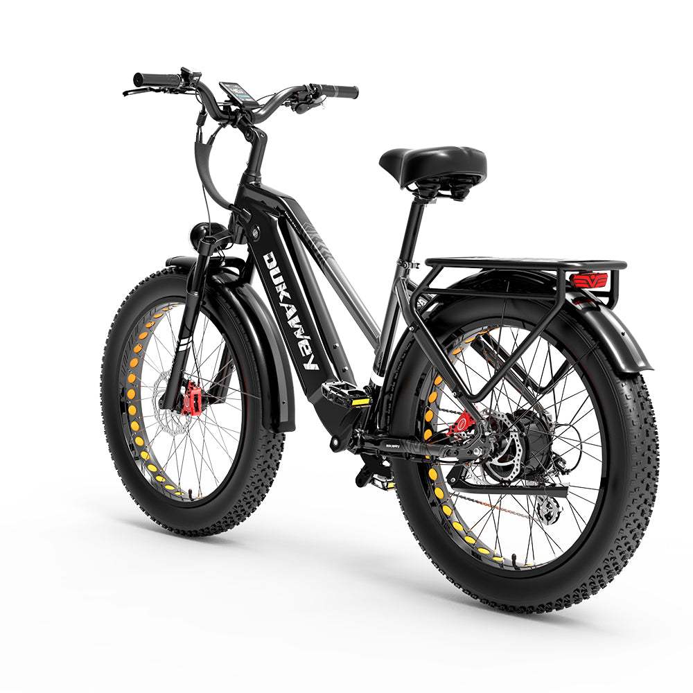 Dukawey DM530 Plus 1000W 26" Fat Bike All Terrain Electric Bike 52V 20Ah Samsung Battery