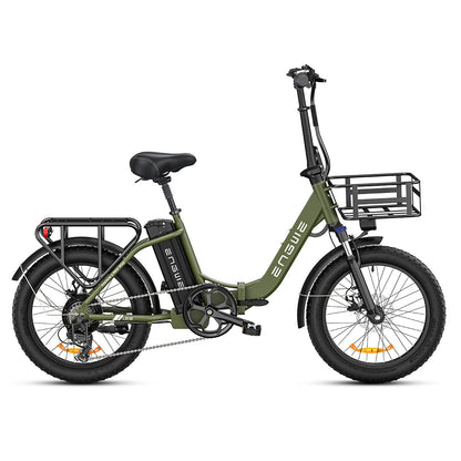 Engwe L20 SE 250W 20" Foldable Electric Bike Step-through Trekking E-bike 36V 15.6Ah Battery [Pre-Order]