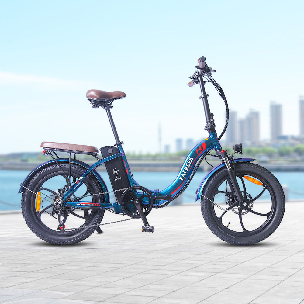 Fafrees F20 Pro 250W 20" Foldable Electric Bike Step-through City E-bike 36V 18Ah Battery