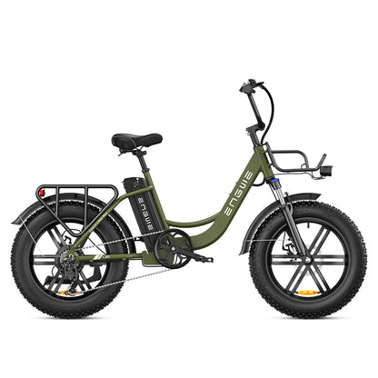 Engwe L20 250W 20" Fat Bike Step-through Electric Trekking Bike 48V 13Ah Battery