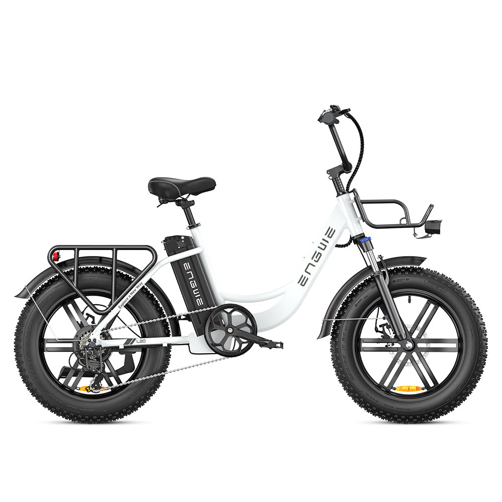 Engwe L20 250W 20" Fat Bike Step-through Electric Trekking Bike 48V 13Ah Battery