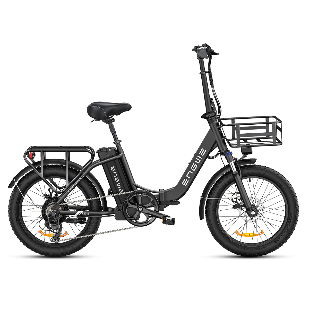 Engwe L20 SE 250W 20" Foldable Electric Bike Step-through Trekking E-bike 36V 15.6Ah Battery [Pre-Order]