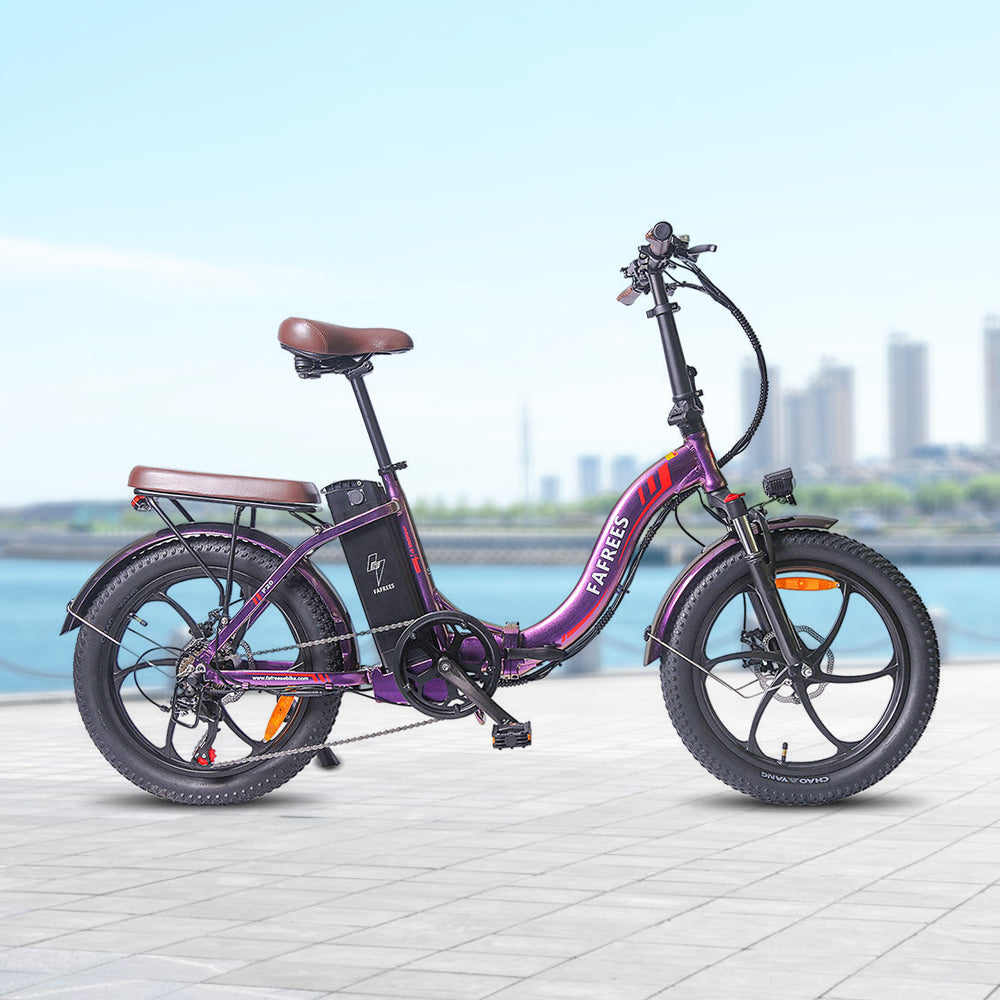 Fafrees F20 Pro 250W 20" Foldable Electric Bike Step-through City E-bike 36V 18Ah Battery