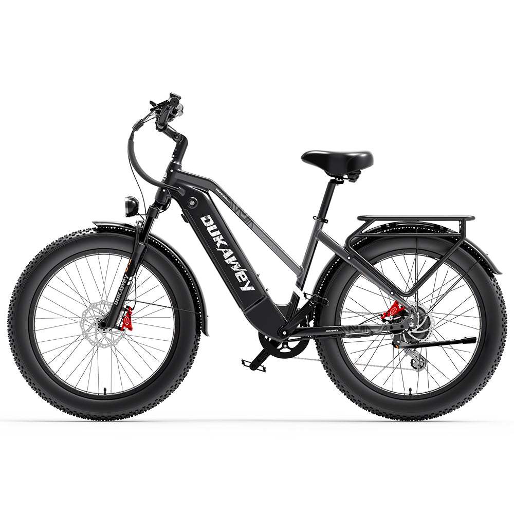 Dukawey DM530 Plus 1000W 26" Fat Bike All Terrain Electric Bike 52V 20Ah Samsung Battery