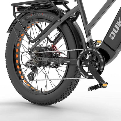 Dukawey DM530 Plus 1000W 26" Fat Bike All Terrain Electric Bike 52V 20Ah Samsung Battery