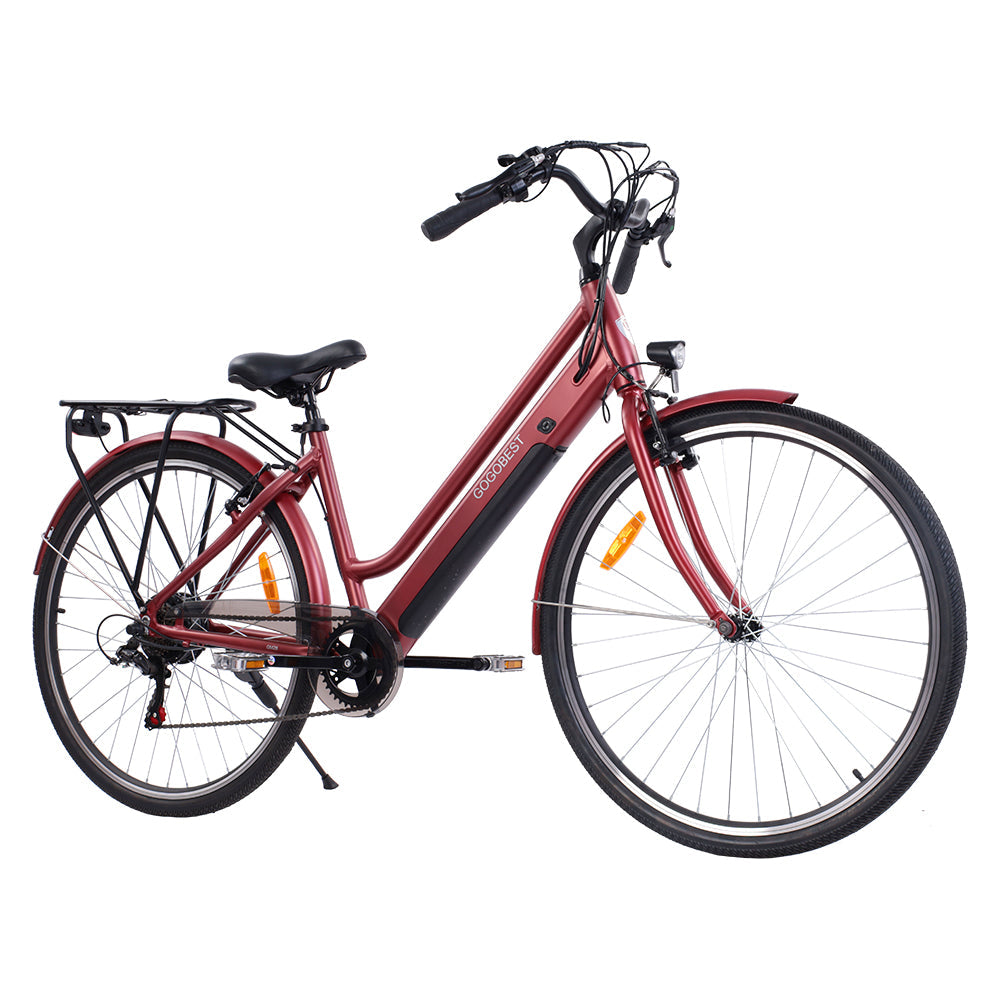 Gogobest GM28 350W 27.5" Electric Trekking Bike City E-bike 36V 10.4Ah Battery