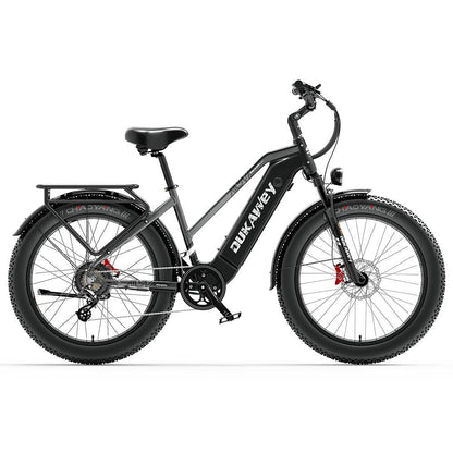 Dukawey DM530 Plus 1000W 26" Fat Bike All Terrain Electric Bike 52V 20Ah Samsung Battery