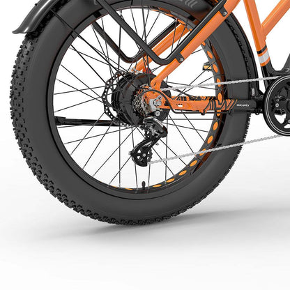 Dukawey DM530 Plus 1000W 26" Fat Bike All Terrain Electric Bike 52V 20Ah Samsung Battery