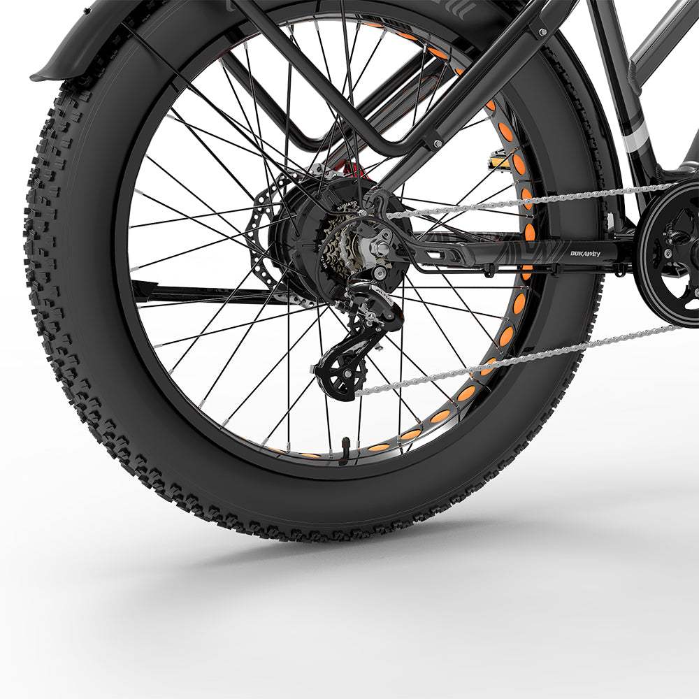 Dukawey DM530 Plus 1000W 26" Fat Bike All Terrain Electric Bike 52V 20Ah Samsung Battery