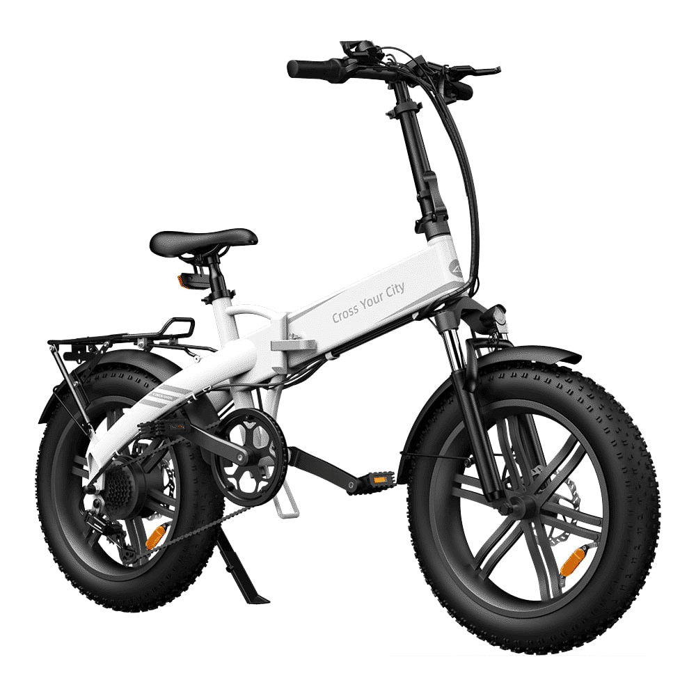 ADO A20F XE 250W 20" Folding Electric Bike Fat E-bike 10.4Ah 15.5 Mph 43 Miles No Throttle - Buybestgear UK
