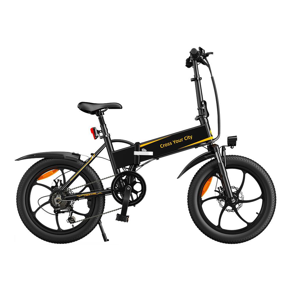 ADO A20+ 250W 20" Folding Electric Bike City E-bike 10.4Ah 15.5 Mph 37 Miles No Throttle - Buybestgear UK