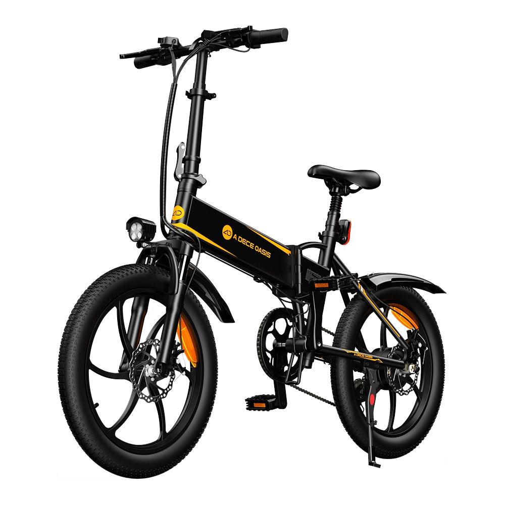 ADO A20+ 250W 20" Folding Electric Bike City E-bike 10.4Ah 15.5 Mph 37 Miles No Throttle - Buybestgear UK