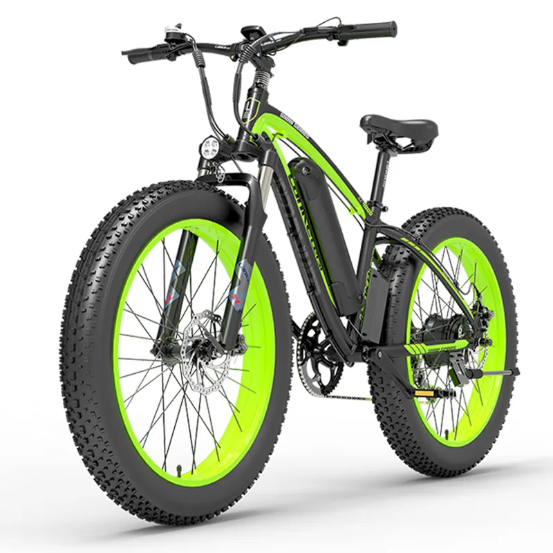 Lankeleisi XF4000 1000W 26" Fat Tyre Electric Bike E-Mountain Bike 48V 16Ah Battery
