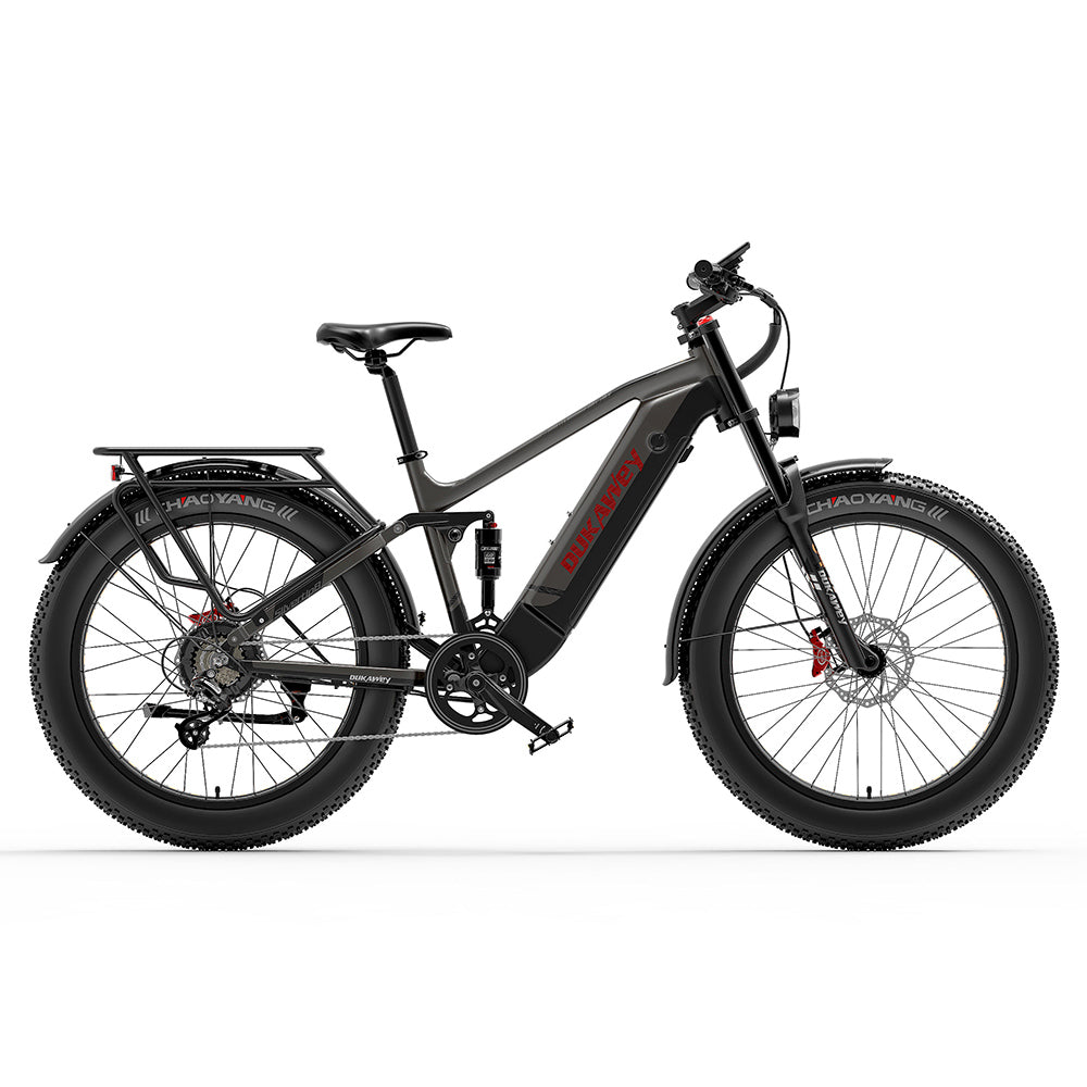 Dukawey Silvertip8 1000W 26” Fat Bike E-Mountain Bike 52V 20Ah Samsung Battery EMTB