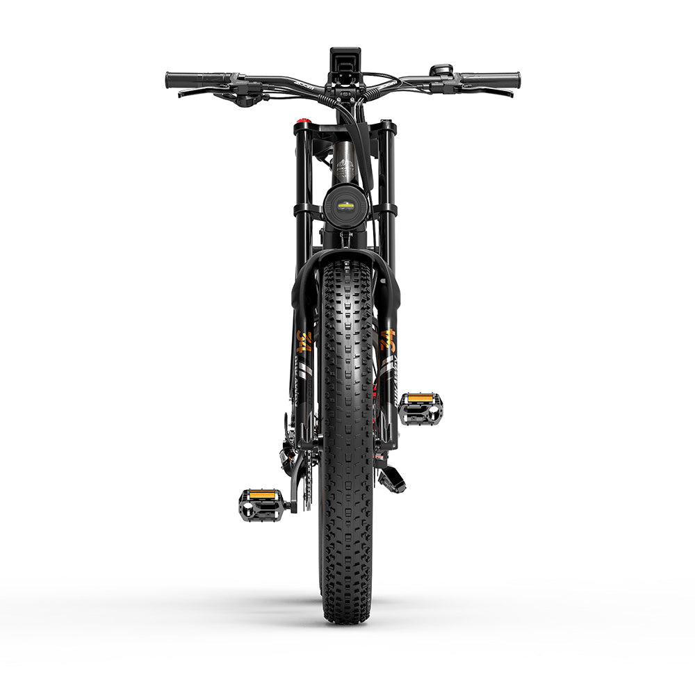 Dukawey Silvertip8 1000W 26” Fat Bike E-Mountain Bike 52V 20Ah Samsung Battery EMTB