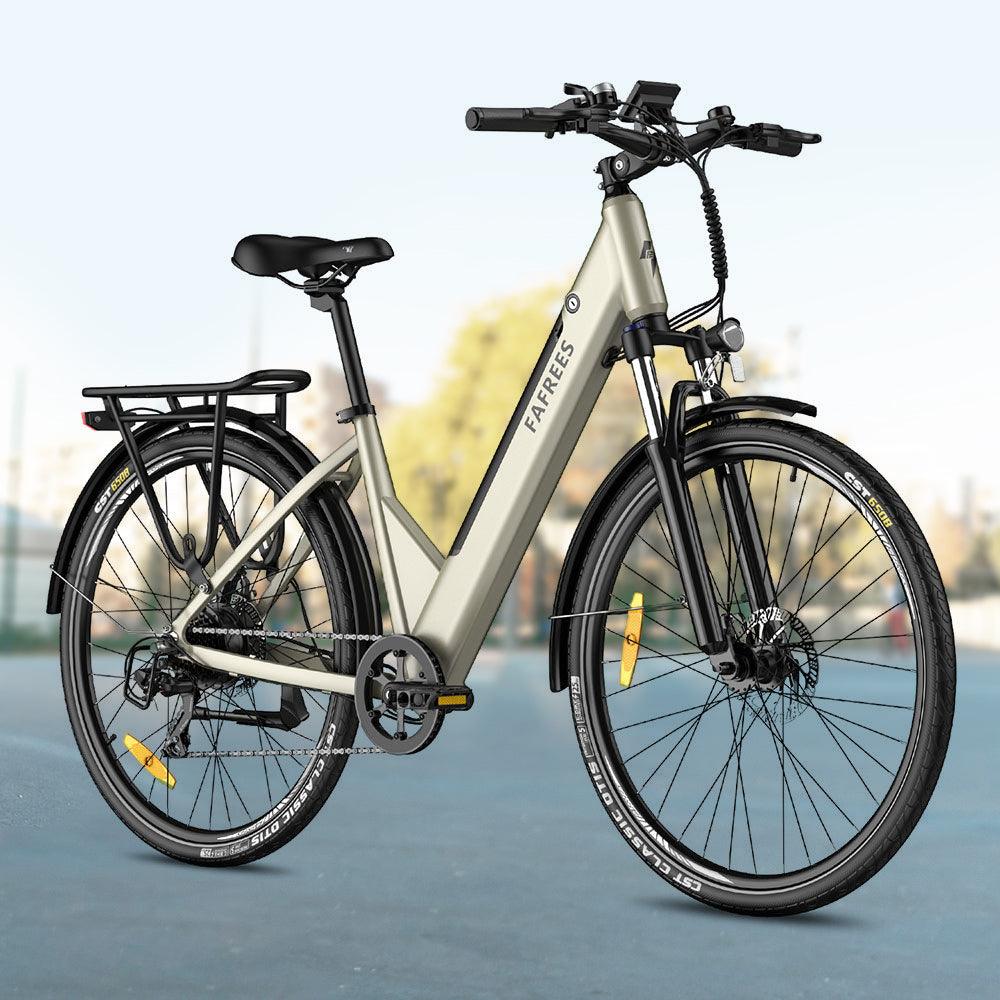 Fafrees F28 Pro 250W 27.5" Electric Trekking Bike City E-bike 36V 14.5Ah Battery with APP Support