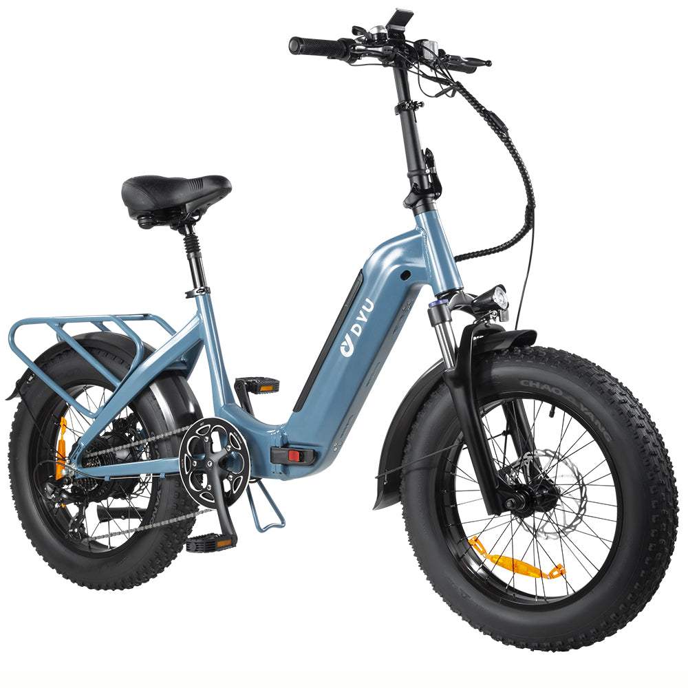 DYU FF500 500W 20" Foldable Fat Tire Electric Bike 48V 14Ah LG Battery
