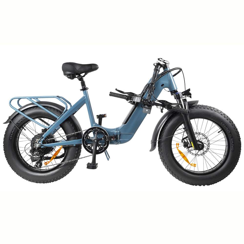 DYU FF500 500W 20" Foldable Fat Tire Electric Bike 48V 14Ah LG Battery