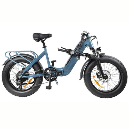 DYU FF500 500W 20" Foldable Fat Tire Electric Bike 48V 14Ah LG Battery