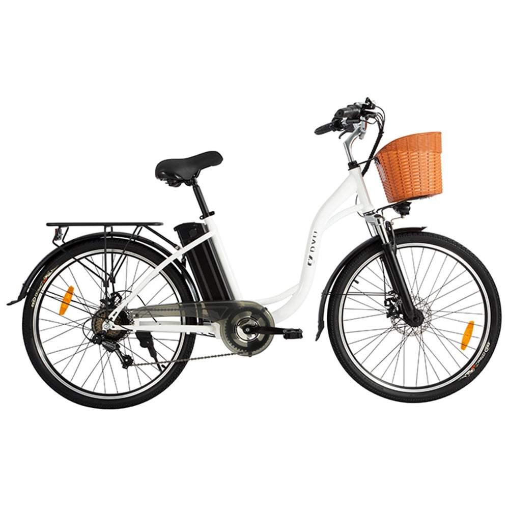 DYU C6 350W 26" Electric Trekking Bike City E-bike 12.5Ah 15.5 Mph 40 Miles - Buybestgear UK