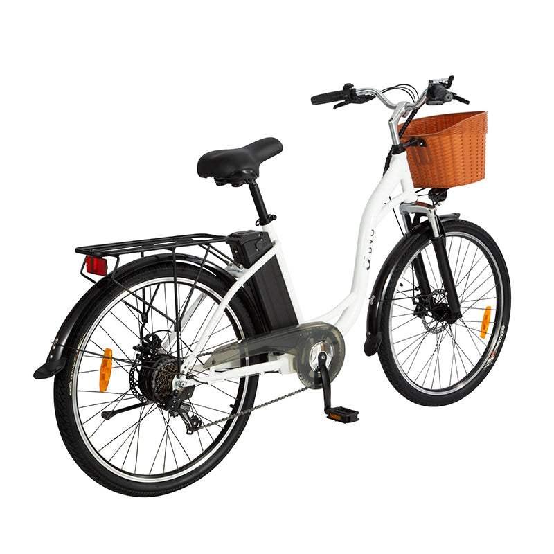 DYU C6 350W 26" Electric Trekking Bike City E-bike 12.5Ah 15.5 Mph 40 Miles - Buybestgear UK
