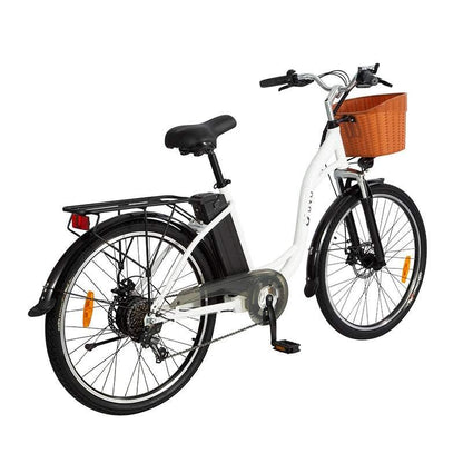 DYU C6 350W 26" Electric Trekking Bike City E-bike 12.5Ah 15.5 Mph 40 Miles - Buybestgear UK