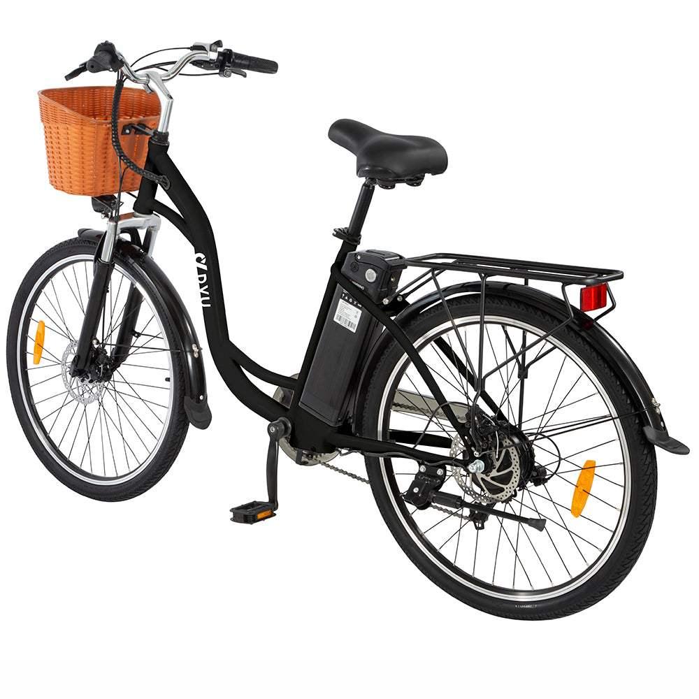 DYU C6 350W 26" Electric Trekking Bike City E-bike 12.5Ah 15.5 Mph 40 Miles - Buybestgear UK