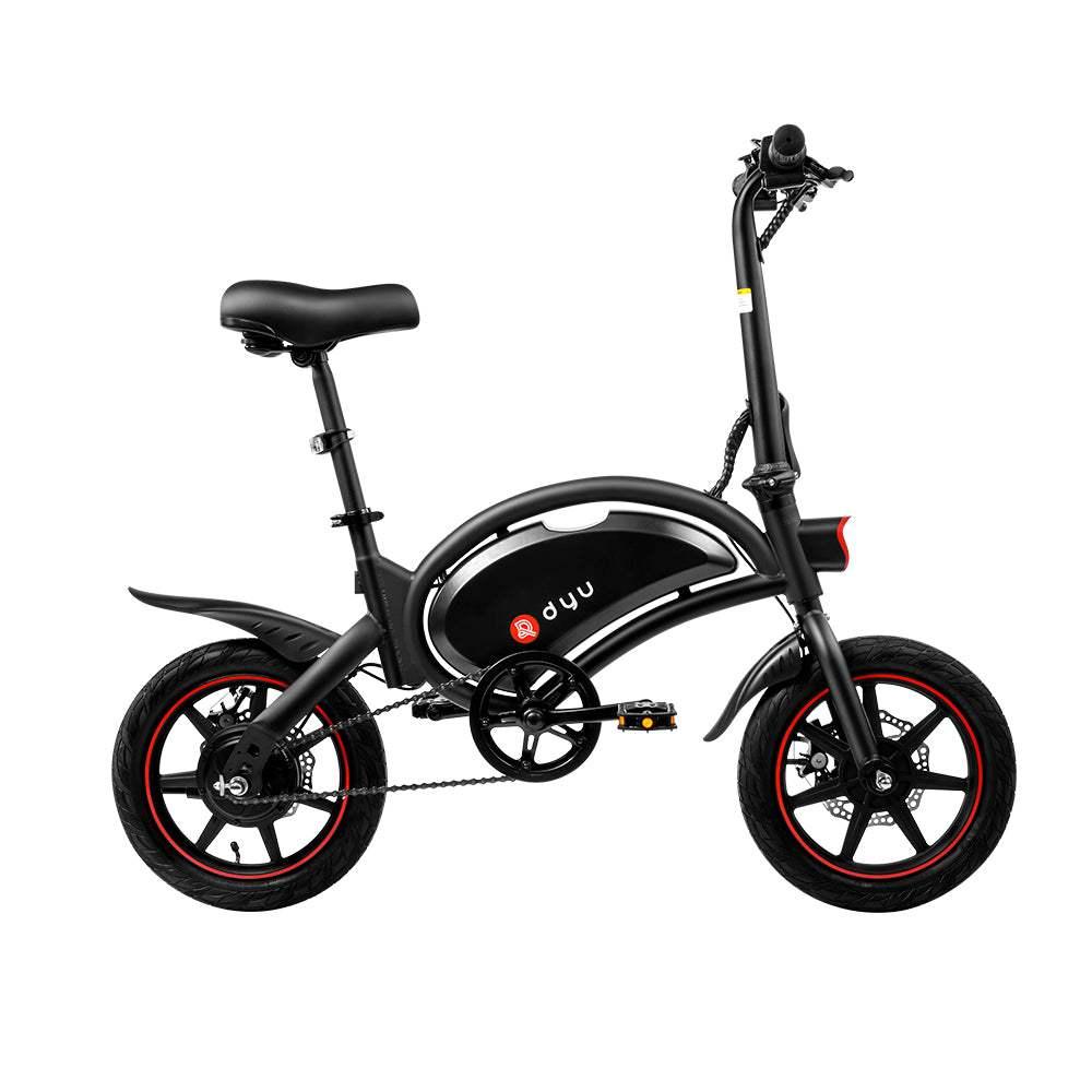 DYU D3F 240W 14" Mini E-Bike Electric City Bike 36V 10Ah 15.5 Mph 37 Miles - Buybestgear UK