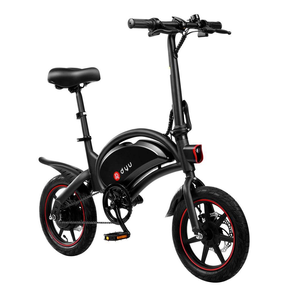 DYU D3F 240W 14" Mini E-Bike Electric City Bike 36V 10Ah 15.5 Mph 37 Miles - Buybestgear UK