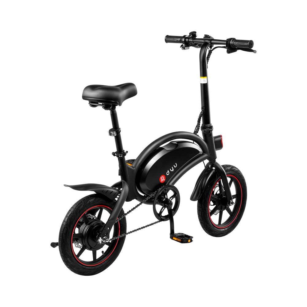 DYU D3F 240W 14" Mini E-Bike Electric City Bike 36V 10Ah 15.5 Mph 37 Miles - Buybestgear UK