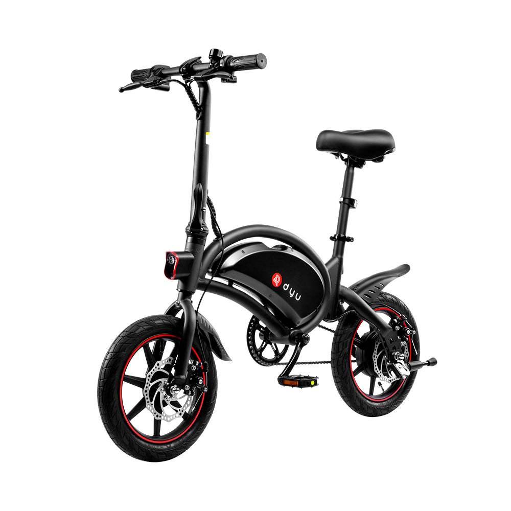 DYU D3F 240W 14" Mini E-Bike Electric City Bike 36V 10Ah 15.5 Mph 37 Miles - Buybestgear UK