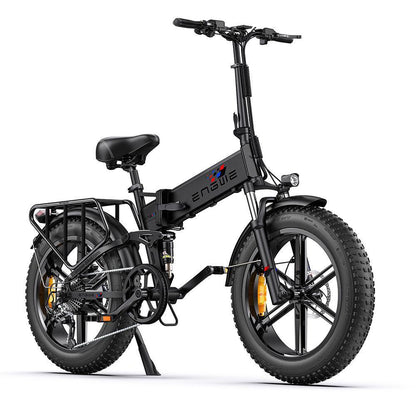 Engwe Engine Pro 2022 Version 750W 20" Fat Bike Foldable E-Mountain Bike 16Ah 25 Mph 75 Miles - Buybestgear UK