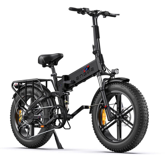 Engwe Engine Pro 2022 Version 750W 20" Fat Bike Foldable E-Mountain Bike 16Ah 25 Mph 75 Miles - Buybestgear UK