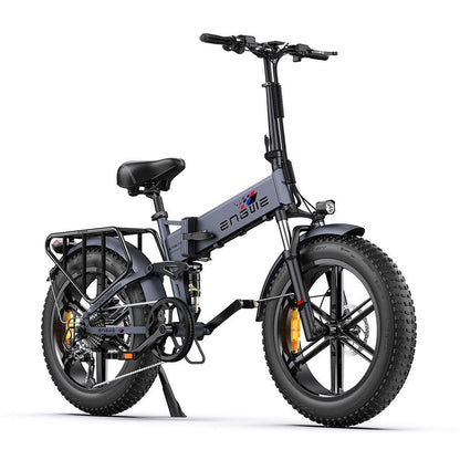 Engwe Engine Pro 2022 Version 750W 20" Fat Bike Foldable E-Mountain Bike 16Ah 25 Mph 75 Miles - Buybestgear UK