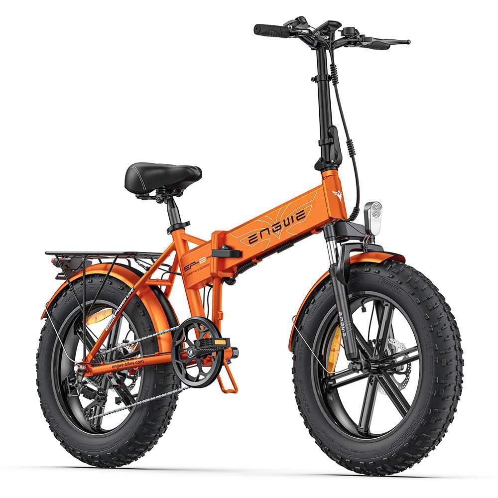 Engwe EP-2 Pro 2022 Version 750W 20" Fat Bike Foldable E-Mountain Bike 13Ah 22Mph 62 Miles - Buybestgear UK