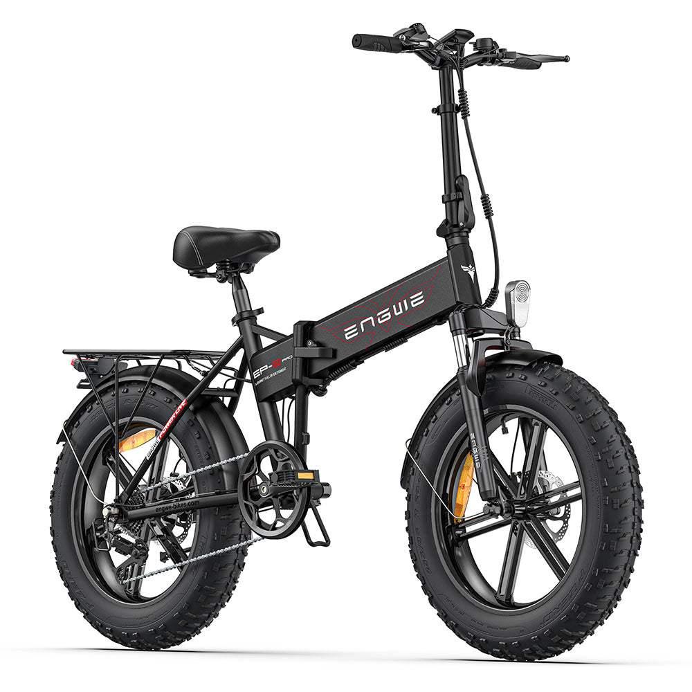 Engwe EP-2 Pro 2022 Version 750W 20" Fat Bike Foldable E-Mountain Bike 13Ah 22Mph 62 Miles - Buybestgear UK