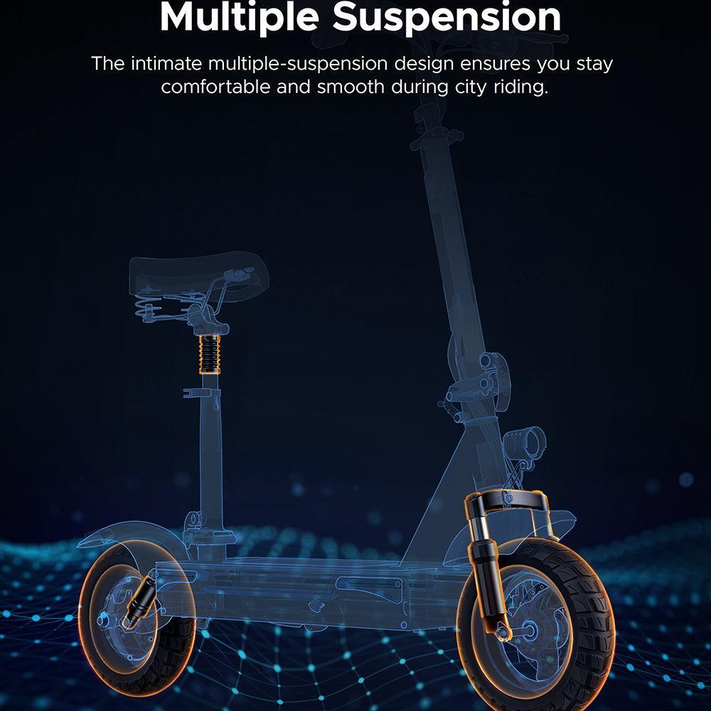 Engwe S6 500W 10 Inch Off-Road Tire Electric Scooter 15.6Ah Battery