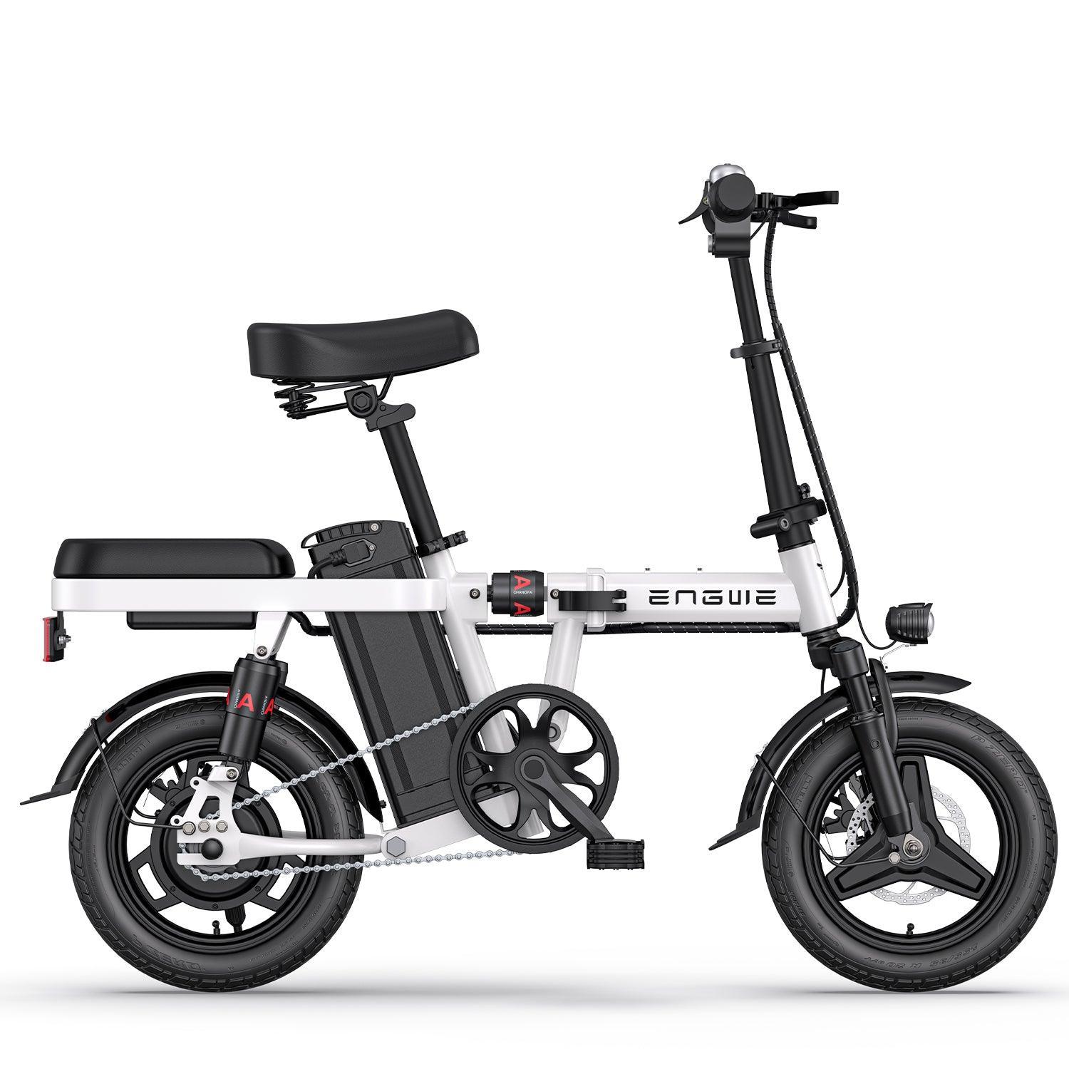 Engwe T14 250W 14" Folding Electric Bicycle 48V 10Ah 15.5 Mph 50 Miles - Buybestgear UK