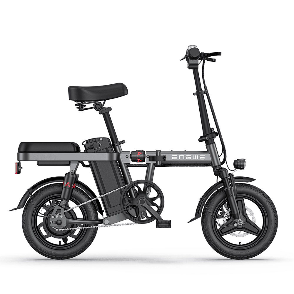 Engwe T14 250W 14" Folding Electric Bicycle 48V 10Ah 15.5 Mph 50 Miles - Buybestgear UK