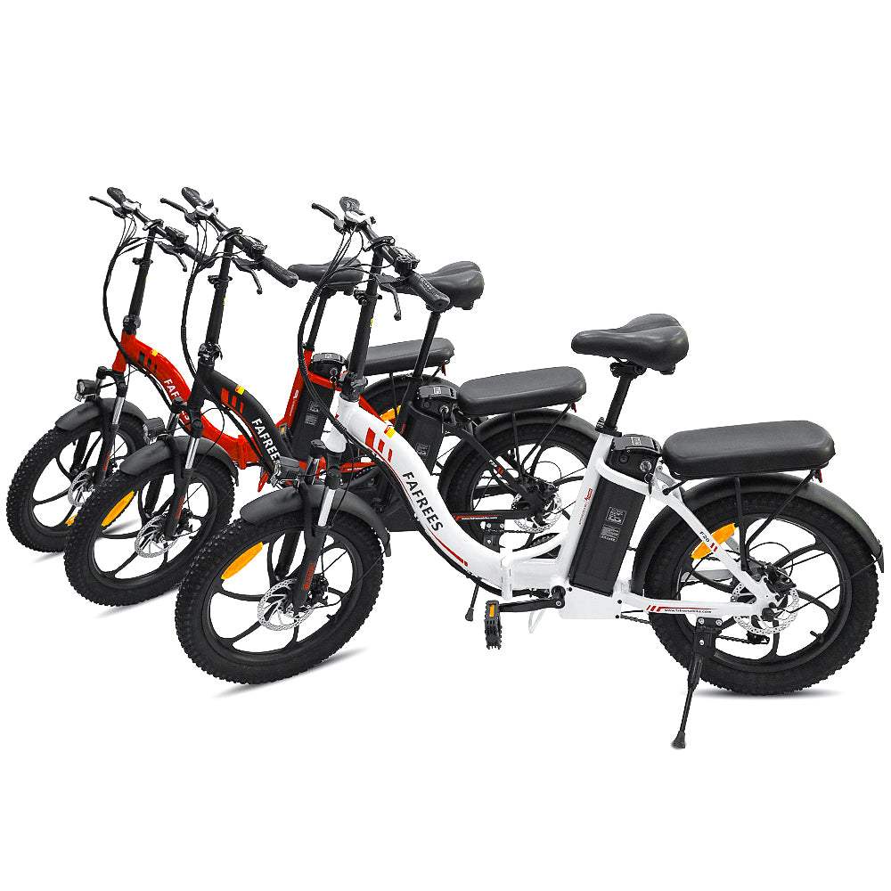 Fafrees F20 250W 20" Foldable Electric Bike Step-through City E-bike 36V 16Ah Battery