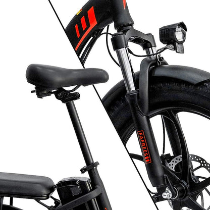 Fafrees F20 250W 20" Foldable Electric Bike Step-through City E-bike 36V 16Ah Battery